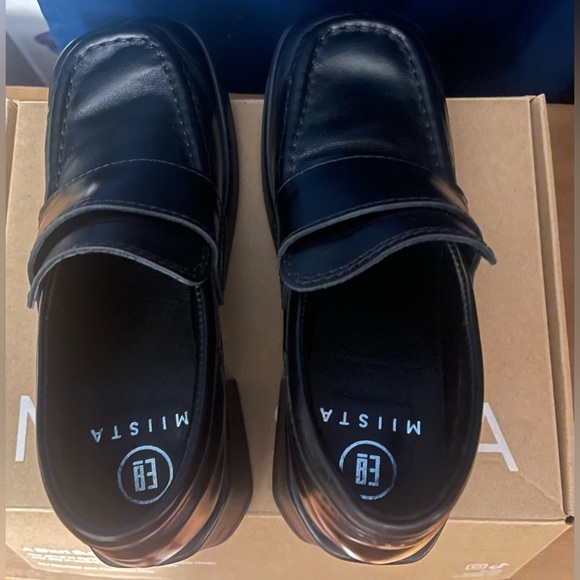 Miista Billie Black Loafers Size 7.5 US - Picture 3 of 16